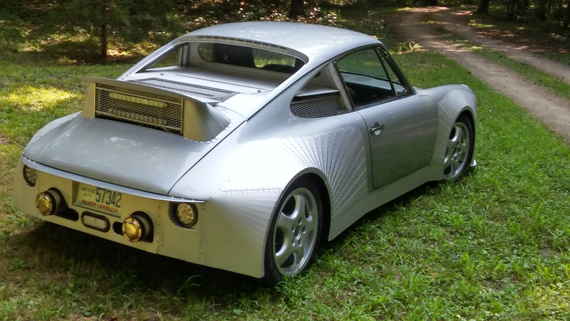 Illustration for article titled Forget Singer, You Want a Mid-Engine LS-Swapped Porsche Reimagined by a Redneck